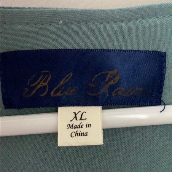 Blue Rain / Francescas turquoise button up dress - Picture 5 of 6